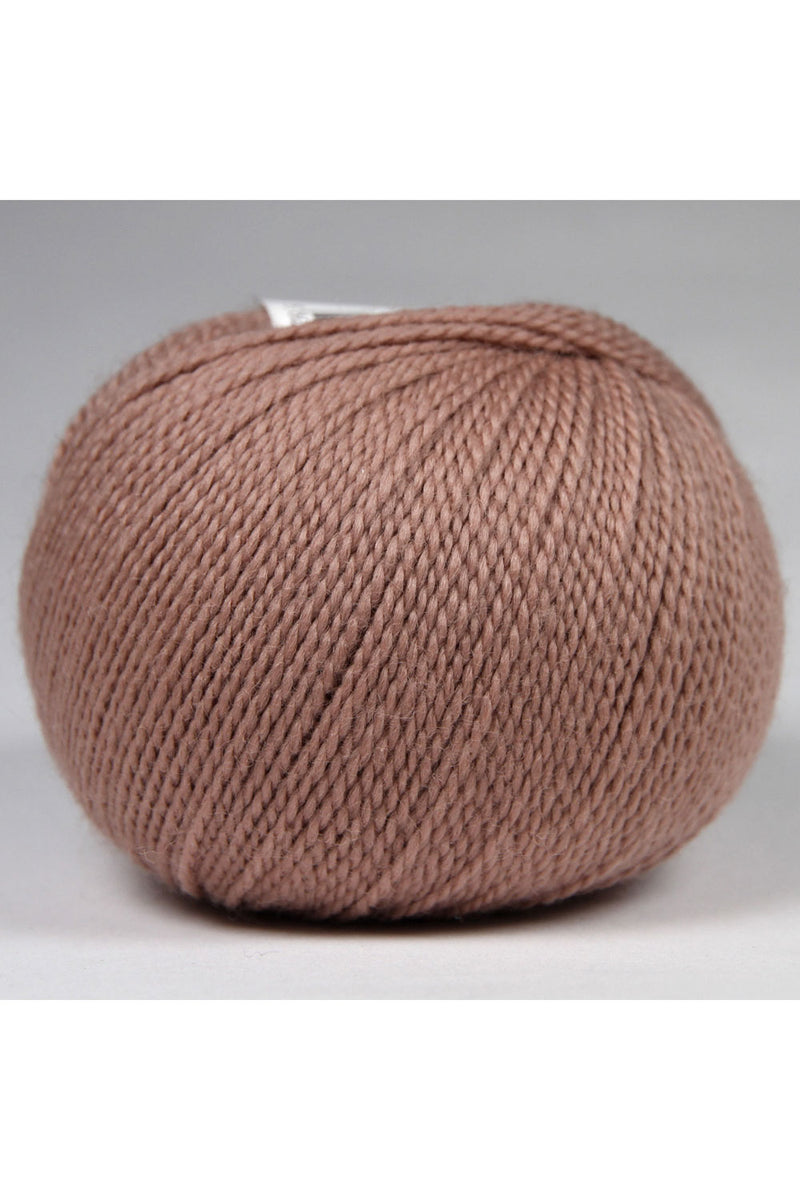 Organic Wool 1 15 støvet rosa