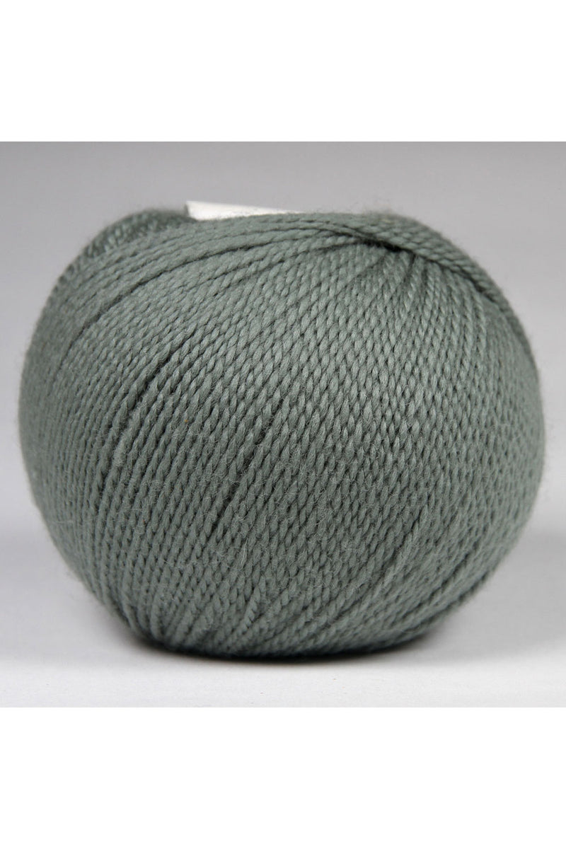 Organic Wool 1 33 støvet grøn