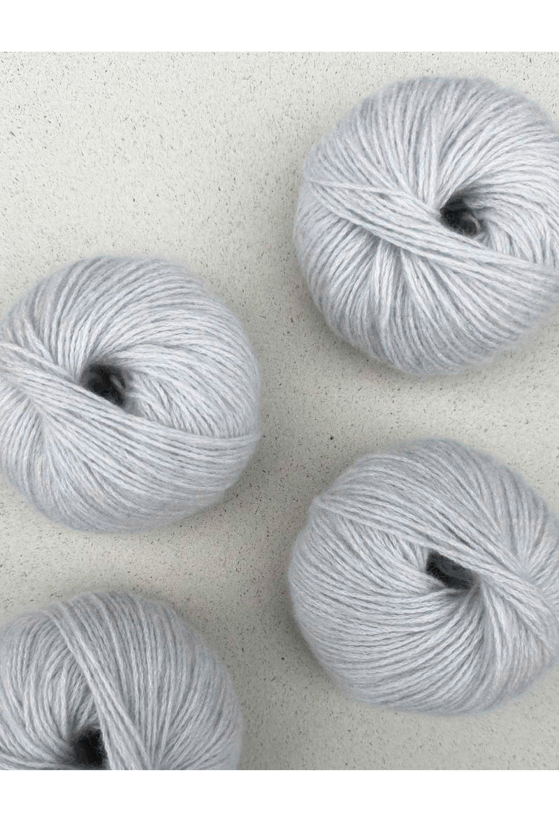 Organic Cashmere 6/28 farve 06 Feather