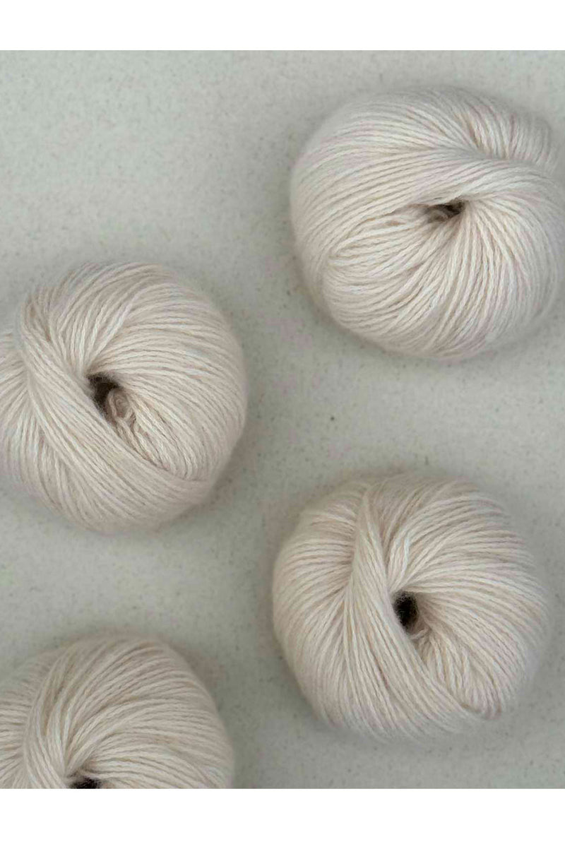 Organic Cashmere 6/28 farve 20 Cream