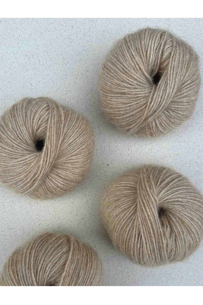 Organic Cashmere 6/28 farve 56 Taupe