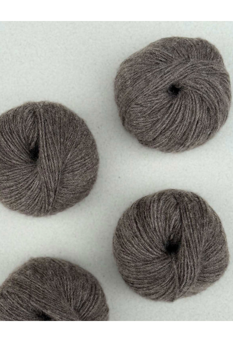 Organic Cashmere 6/28 farve 72 Mocha
