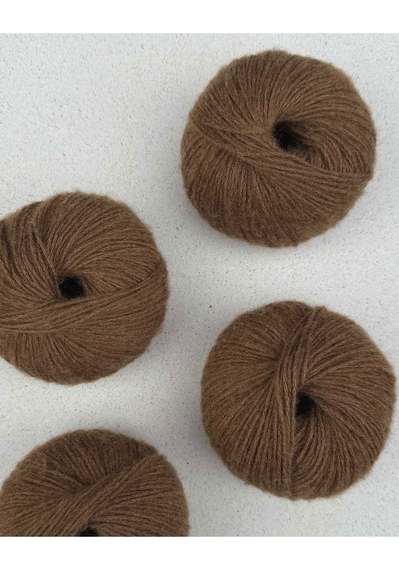 Organic Cashmere 6/28 farve 74 Hazelnut