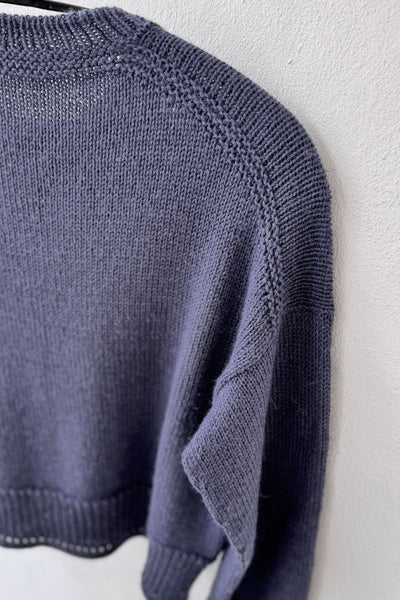 Eyelet Loop Sweater – Tøndering Strik