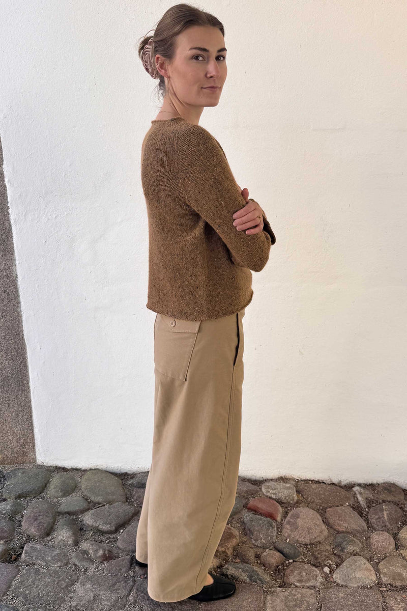 Ivy Blouse Felted Tweed