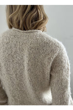 Plain Yoke Sweater