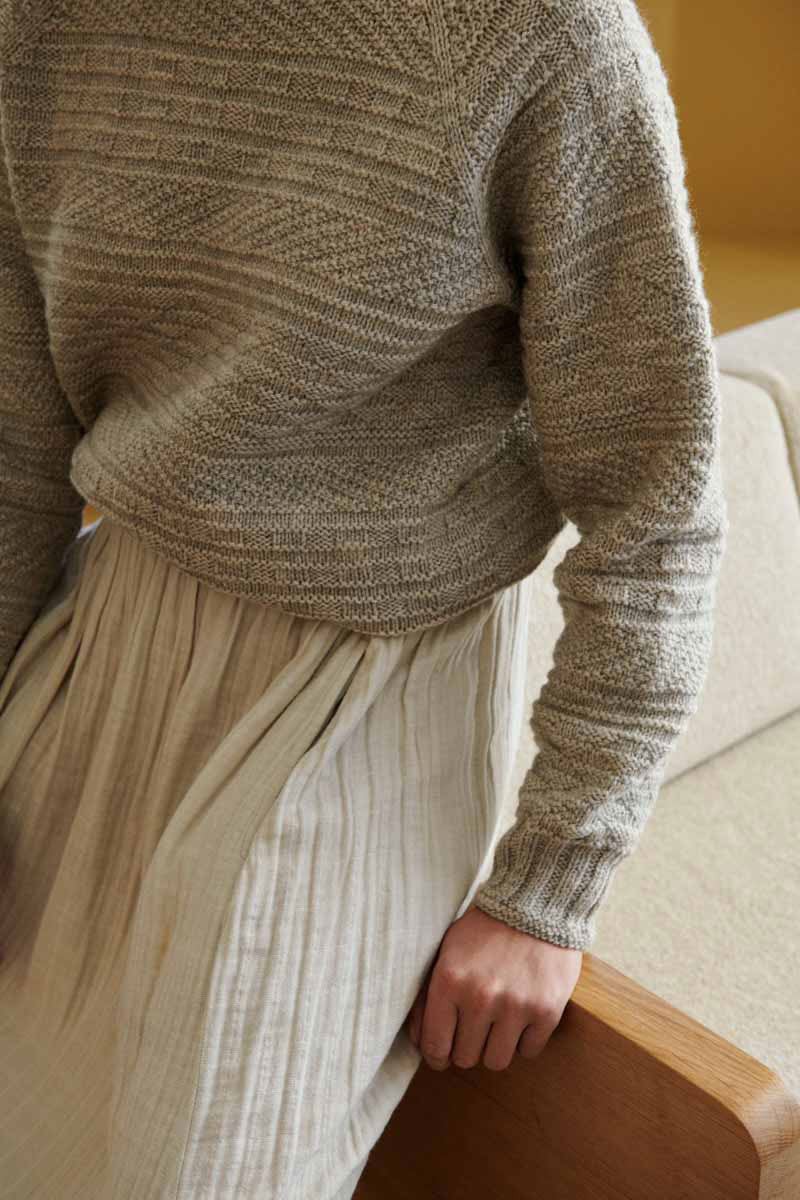Anchers Sweater dame i Jensen Yarn