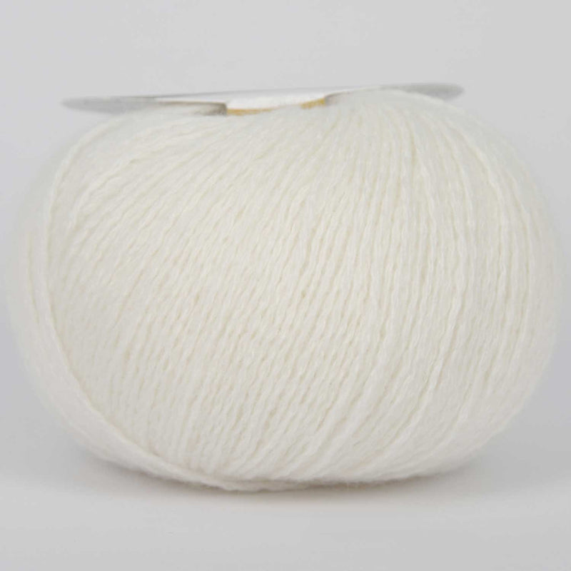 Cashmere Lace organic 08 hvid (Weiss)