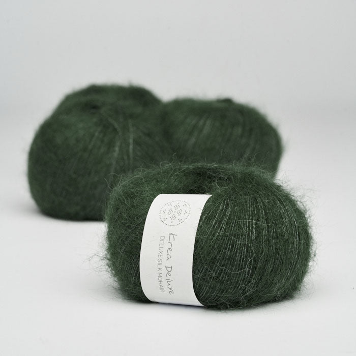 Deluxe Silk Mohair mørkegrøn 36