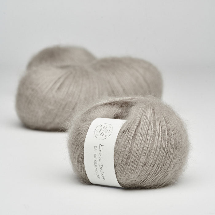 Deluxe Silk Mohair varm grå 19